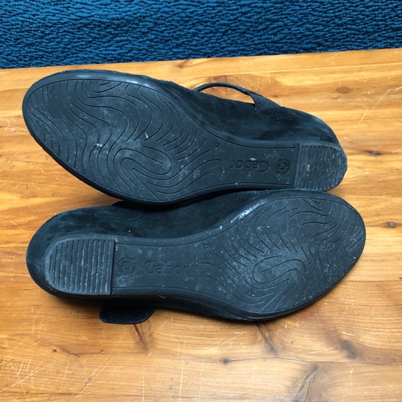 Gabor 55-362 black Mary Jane wedges sz 8.5 (UK 6) - Picture 6 of 10